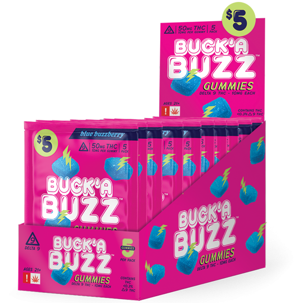 Buck'A Buzz wholesaler Delta 9 THC gummies for retailers